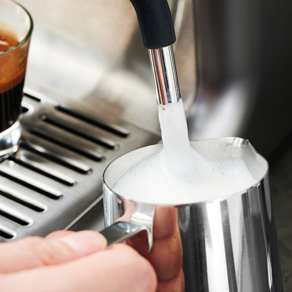 Gastroback Advanced Product 42616 Design Espresso Barista Pro, Edelstahl, schwarz.