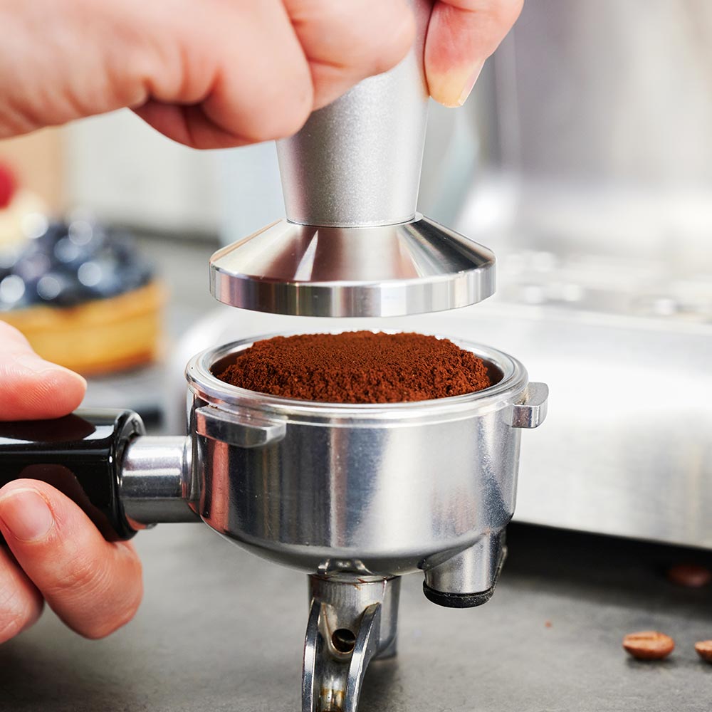 Gastroback Advanced Product 42616 Design Espresso Barista Pro, Edelstahl, schwarz.
