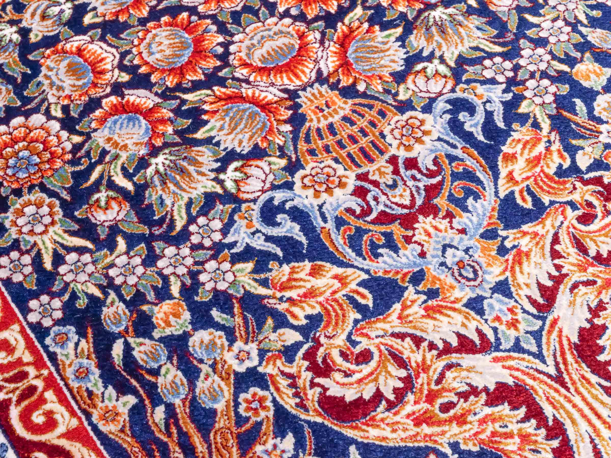 Ghom Läufer-Maschinenteppich "Shahmaran" 150x50