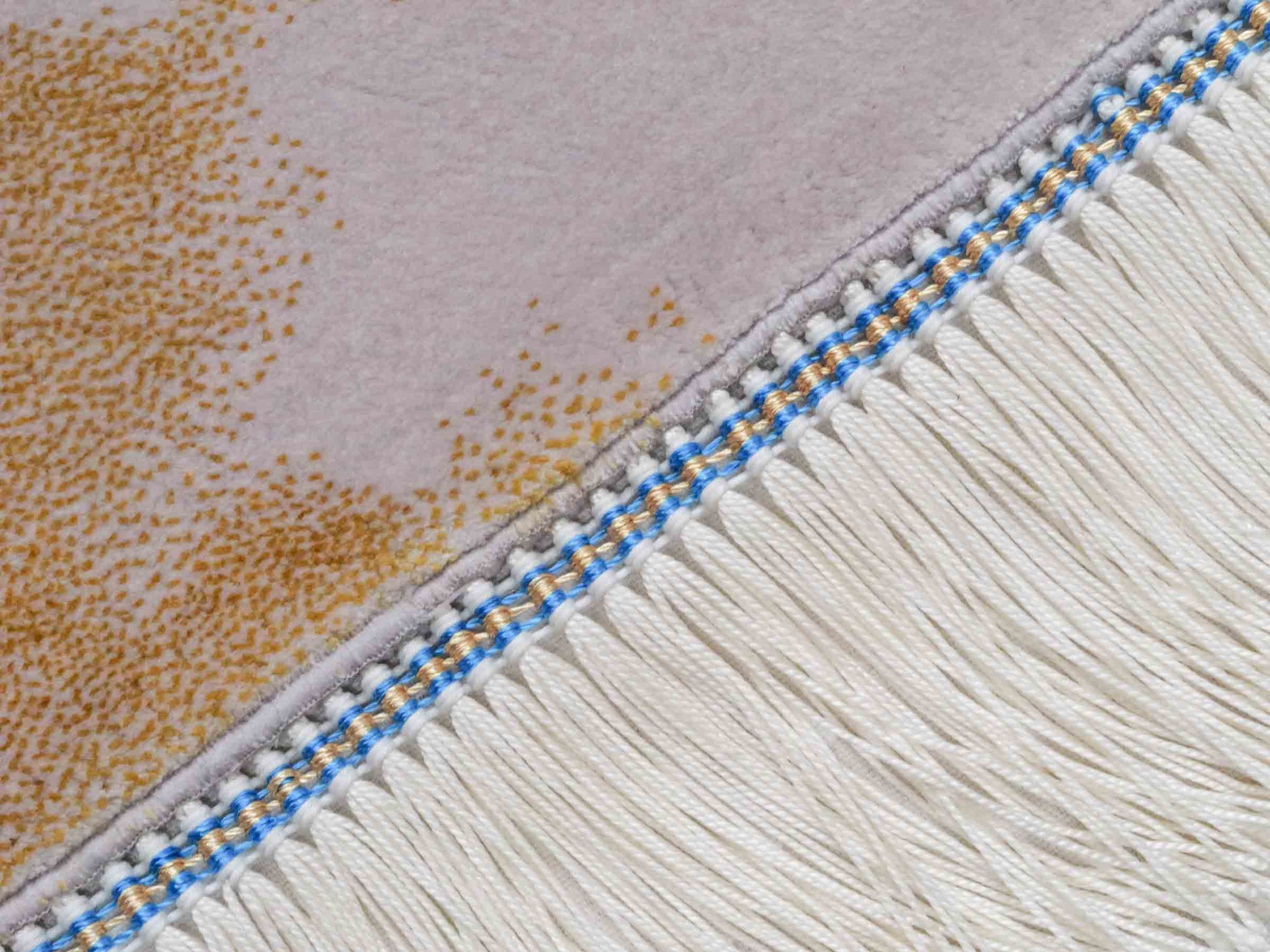 Ghom Maschinenteppich "Galoppierende Pferde" 90 x 60 cm aus pflanzlicher Seide (Viskose). Wandteppich mit Bildmotiv, Mehrfarbig. Teppichnummer: V35MC054H. Persian Luxury Collection by Khademi. Made in Iran / Persia – Vertrieb durch JUPITER Intl.