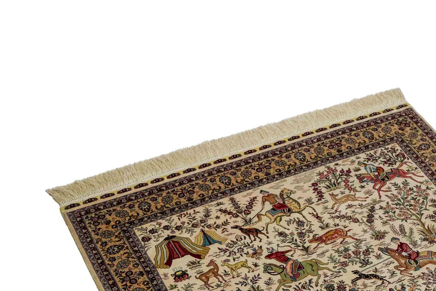 Kollektionsbanner: Klassische Teppichmotive - Jagdszenen / Jagdmotiv © Daniel Khademi, Jupiter Intl.
