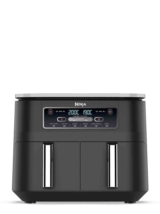Ninja AF300EU Foodi Dual Zone Heißluftfritteuse, schwarz.