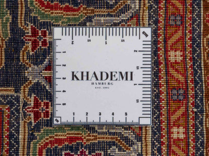 Sehr feiner, antiker, handgeknüpfter Afghan Orientteppich aus Wolle von Khademi. Größe: 260 x 142 cm. Farbe: Beige. Verkauf durch JUPITER Intl.
