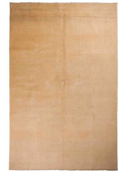 Feiner, handgeknüpfter Design Ziegler Chobi Orientteppich aus reiner Wolle mit minimalistischem, einfarbigem Muster von Khademi. Größe: 266 x 169 cm. Farbe: Beige. RB3-B2851. Ursprung: Afghanistan. Verkauf durch JUPITER Intl.