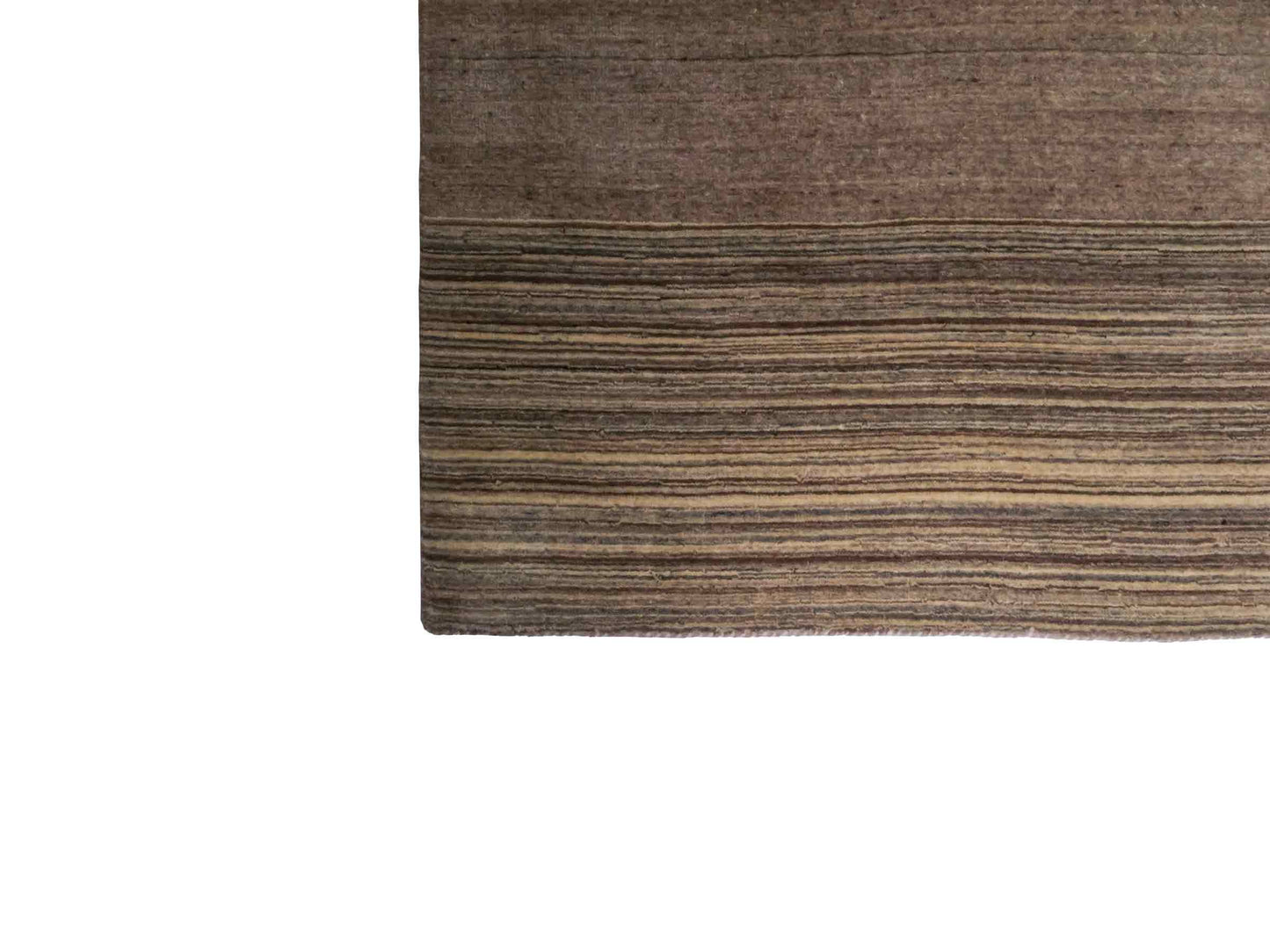 Moderner, Handloom Lori Gabbeh Orientteppich von Khademi aus Wolle, cremeweiß, beige. Geometrisches Nomaden-Design. Produziert in Indien. Größe: 201x142cm. Teppichnummer: KB4-1788. Verkauf durch Jupiter Intl.