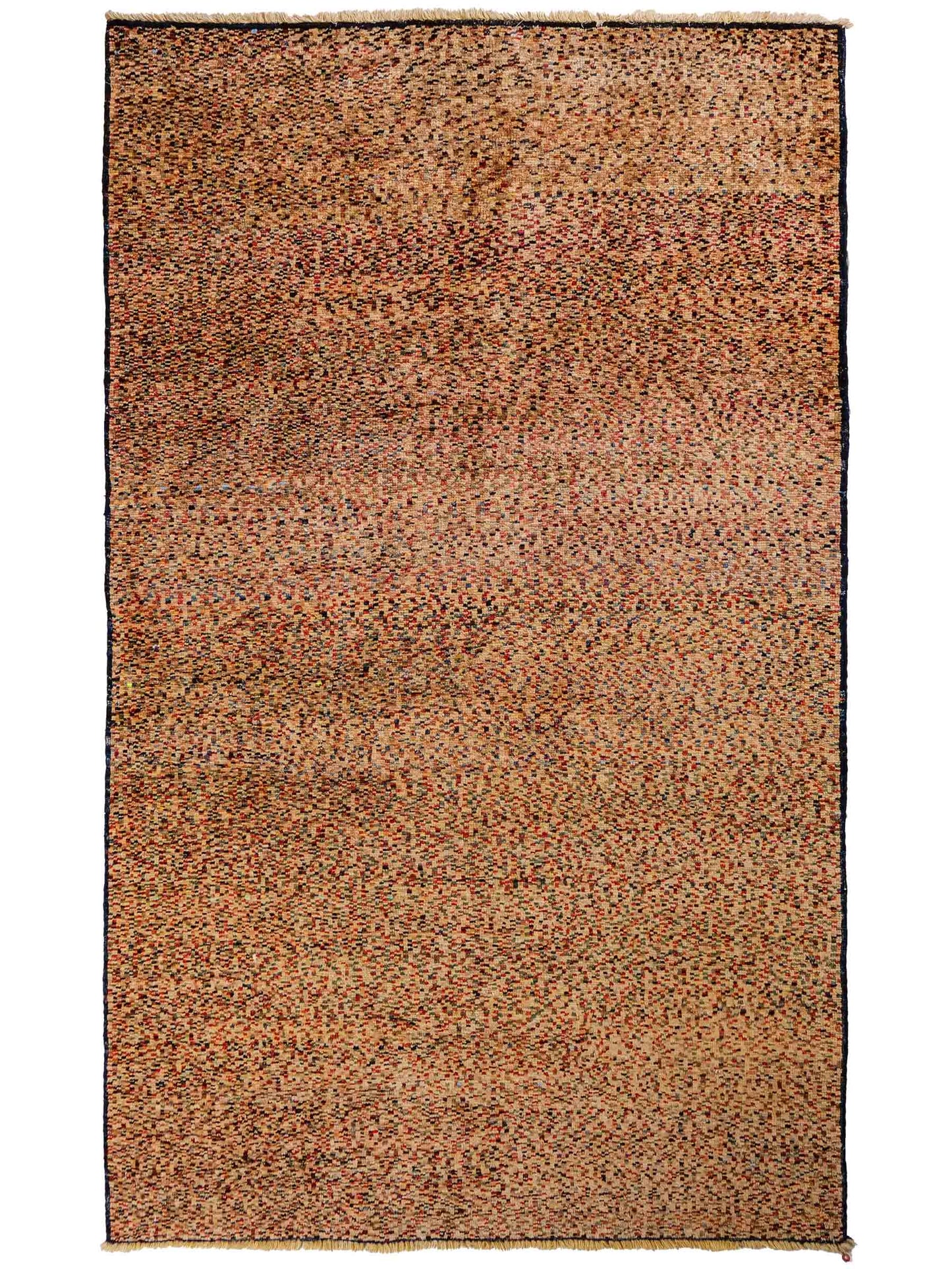 Handgeknüpfter, afghanischer Modern Design Ziegler Orientteppich aus Wolle von Khademi. Größe: 198 x 123 cm. Farbe: Beige. Verkauf durch JUPITER Intl.