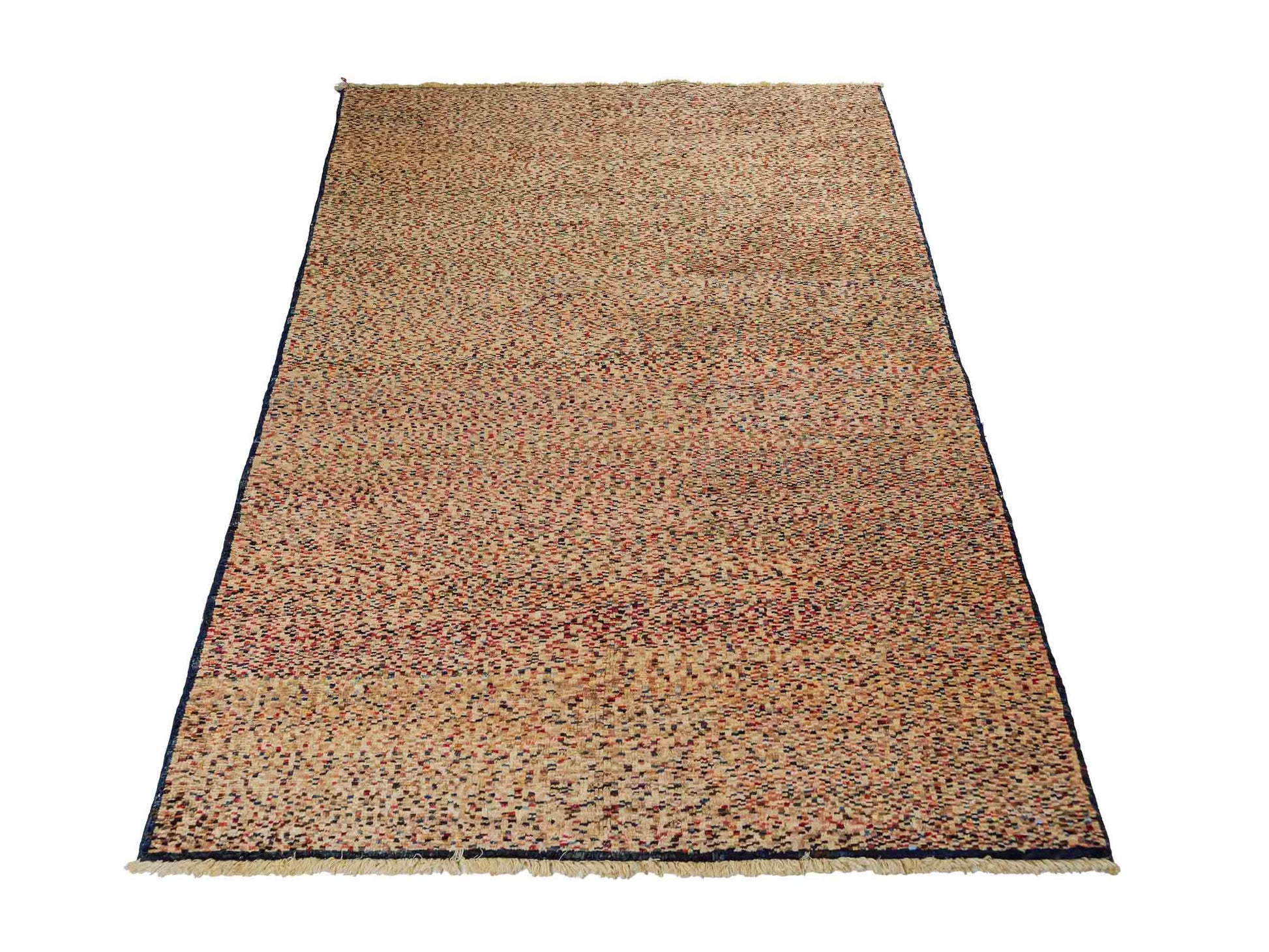 Handgeknüpfter, afghanischer Modern Design Ziegler Orientteppich aus Wolle von Khademi. Größe: 198 x 123 cm. Farbe: Beige. Verkauf durch JUPITER Intl.