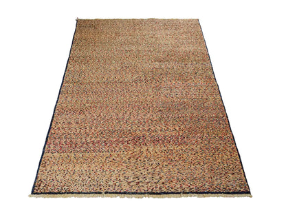 Handgeknüpfter, afghanischer Modern Design Ziegler Orientteppich aus Wolle von Khademi. Größe: 198 x 123 cm. Farbe: Beige. Verkauf durch JUPITER Intl.