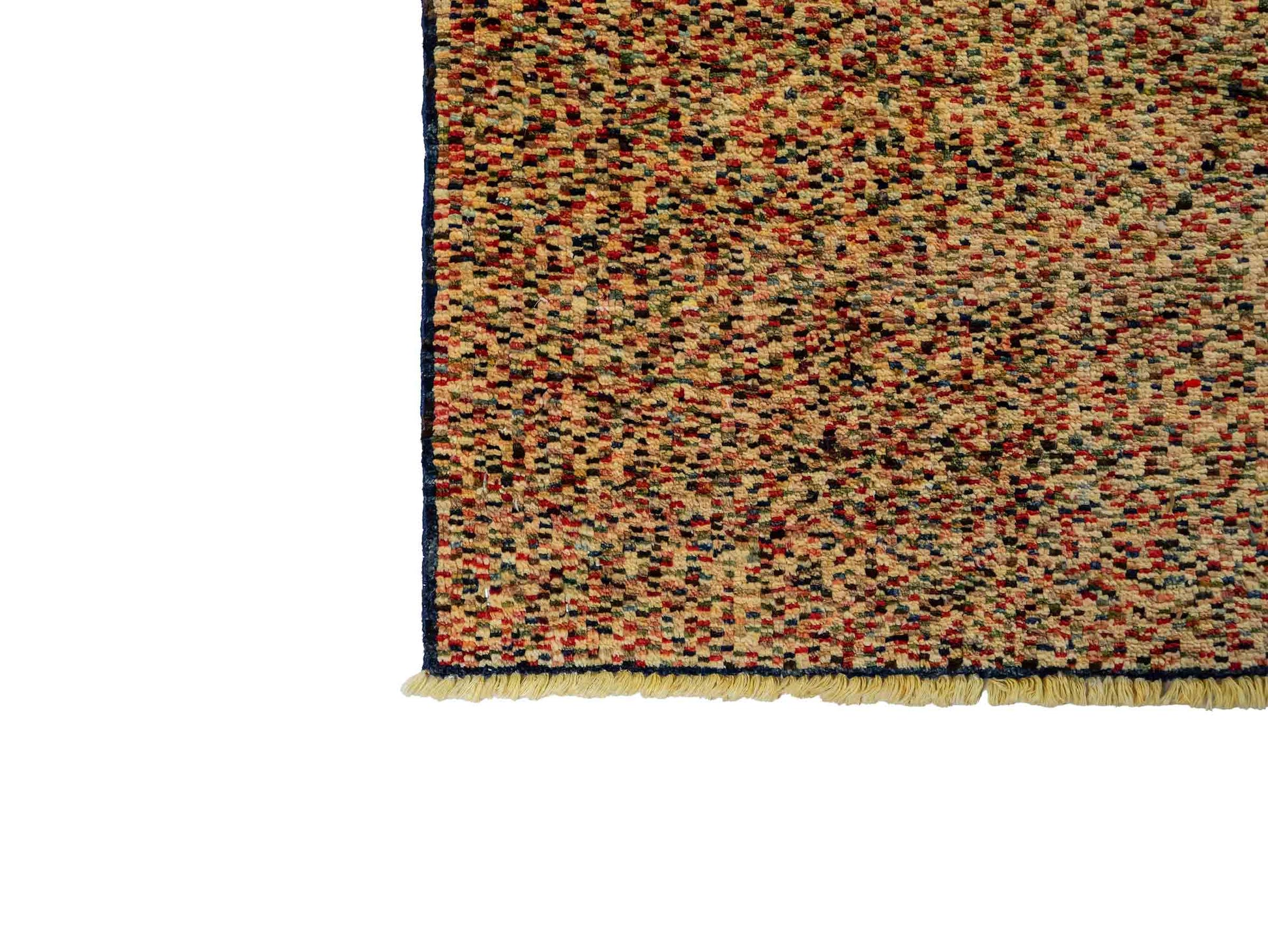 Handgeknüpfter, afghanischer Modern Design Ziegler Orientteppich aus Wolle von Khademi. Größe: 198 x 123 cm. Farbe: Beige. Verkauf durch JUPITER Intl.