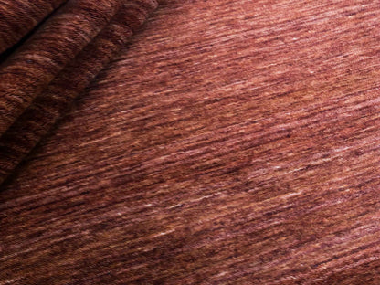 Moderner, Handloom Gabbeh Orientteppich von Khademi aus Wolle, braun. Einfarbiges Uni-Design. Produziert in Indien. Größe: 200x200cm. Teppichnummer: KB4-1597. Verkauf durch Jupiter Intl.