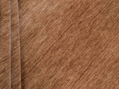 Moderner, Handloom Gabbeh Orientteppich von Khademi aus Wolle, braun. Einfarbiges Uni-Design. Produziert in Indien. Größe: 240x237cm. Teppichnummer: KB4-1599. Verkauf durch Jupiter Intl.