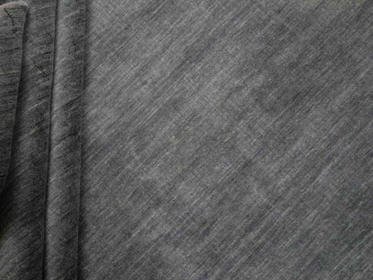 Moderner, Handloom Gabbeh Orientteppich von Khademi aus Wolle, anthrazit. Einfarbiges Uni-Design. Produziert in Indien. Größe: 285x200cm. Teppichnummer: KB4-1614. Verkauf durch Jupiter Intl.