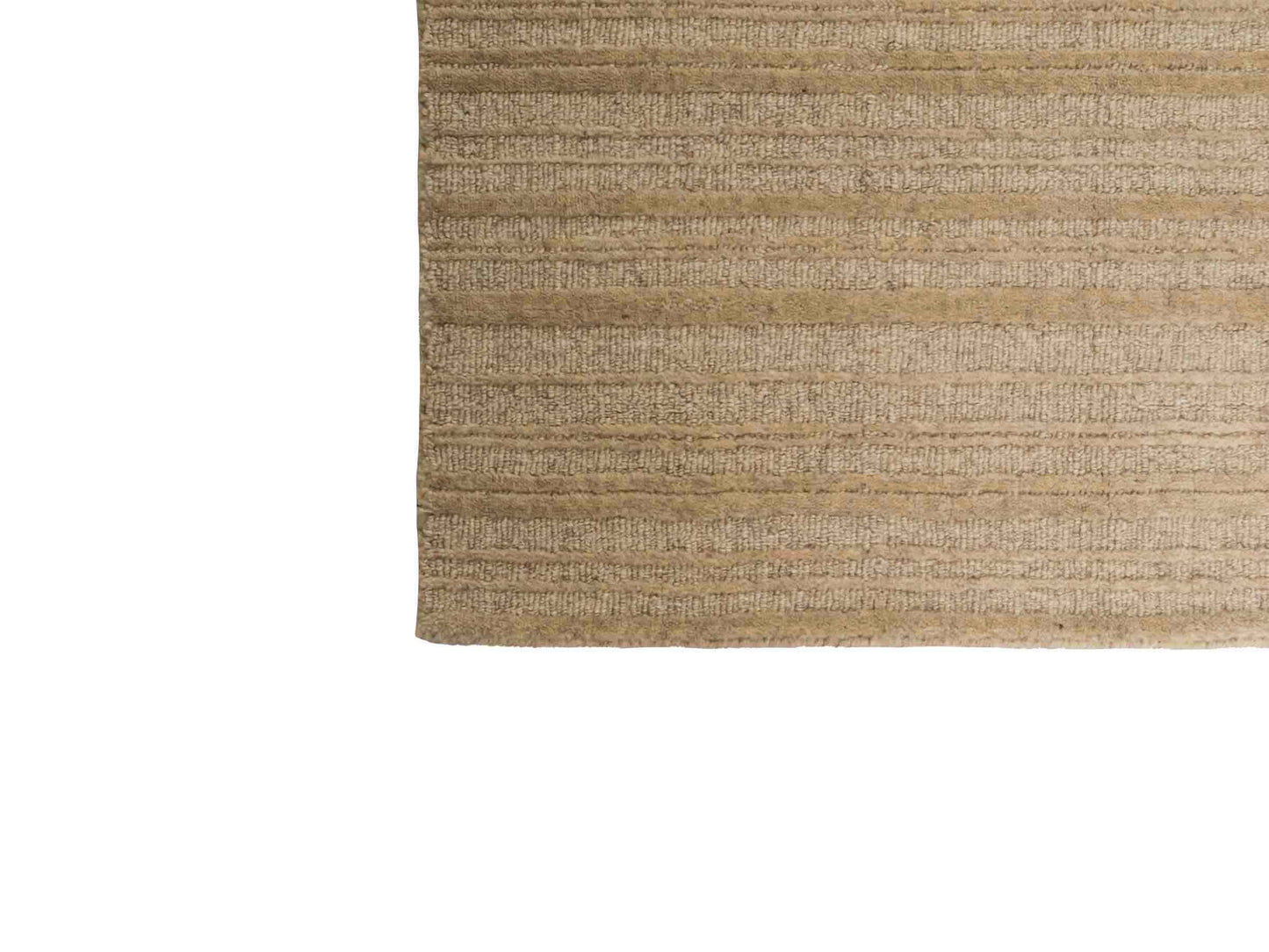 Moderner, Handloom Lori Orientteppich von Khademi aus Wolle, beige. Geometrisches Design. Produziert in Indien. Größe: 149x82cm. Teppichnummer: KB4-1520. Verkauf durch Jupiter Intl.