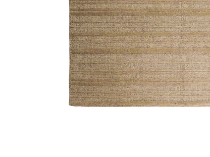 Moderner, Handloom Lori Orientteppich von Khademi aus Wolle, beige. Geometrisches Design. Produziert in Indien. Größe: 149x82cm. Teppichnummer: KB4-1520. Verkauf durch Jupiter Intl.