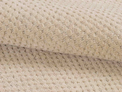 Moderner, Handloom Lori Orientteppich von Khademi aus Wolle, beige. Geometrisches Design. Produziert in Indien. Größe: 150x83cm. Teppichnummer: KB4-1530. Verkauf durch Jupiter Intl.