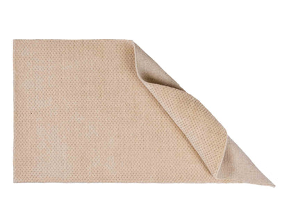 Moderner, Handloom Lori Orientteppich von Khademi aus Wolle, beige. Geometrisches Design. Produziert in Indien. Größe: 151x82cm. Teppichnummer: KB4-1524. Verkauf durch Jupiter Intl.