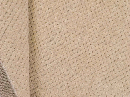 Moderner, Handloom Lori Orientteppich von Khademi aus Wolle, beige. Geometrisches Design. Produziert in Indien. Größe: 151x82cm. Teppichnummer: KB4-1532. Verkauf durch Jupiter Intl.