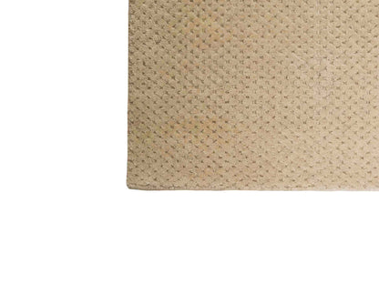 Moderner, Handloom Lori Orientteppich von Khademi aus Wolle, beige. Geometrisches Design. Produziert in Indien. Größe: 151x82cm. Teppichnummer: KB4-1532. Verkauf durch Jupiter Intl.