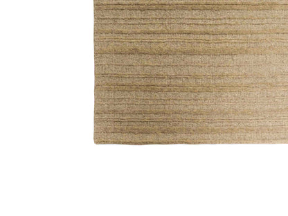 Moderner, Handloom Lori Orientteppich von Khademi aus Wolle, beige. Geometrisches Design. Produziert in Indien. Größe: 152x79cm. Teppichnummer: KB4-1526. Verkauf durch Jupiter Intl.