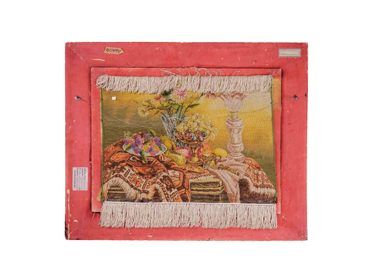 Sehr feiner, handgeknüpfter Täbriz Art 50 Raj Perserteppich aus Wolle mit Seide von Khademi. Farbe: Bunt. Größe: 70 x 49 cm. Vertrieb durch JUPITER Intl.