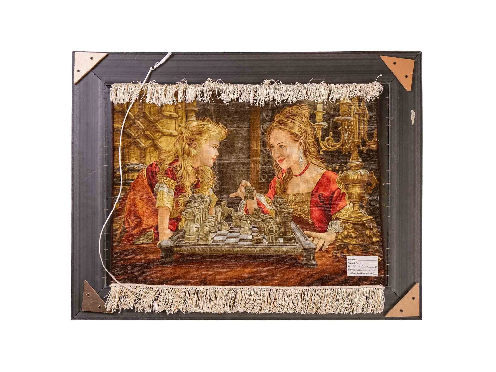 Sehr feiner, handgeknüpfter Täbriz Art 50 Raj Perserteppich aus Wolle mit Seide von Khademi. Farbe: Bunt. Größe: 79 x 49 cm / 101 x 80 cm. Vertrieb durch JUPITER Intl.
