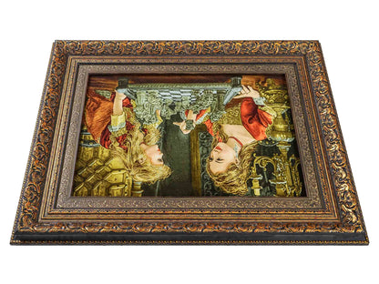 Sehr feiner, handgeknüpfter Täbriz Art 50 Raj Perserteppich aus Wolle mit Seide von Khademi. Farbe: Bunt. Größe: 79 x 49 cm / 101 x 80 cm. Vertrieb durch JUPITER Intl.