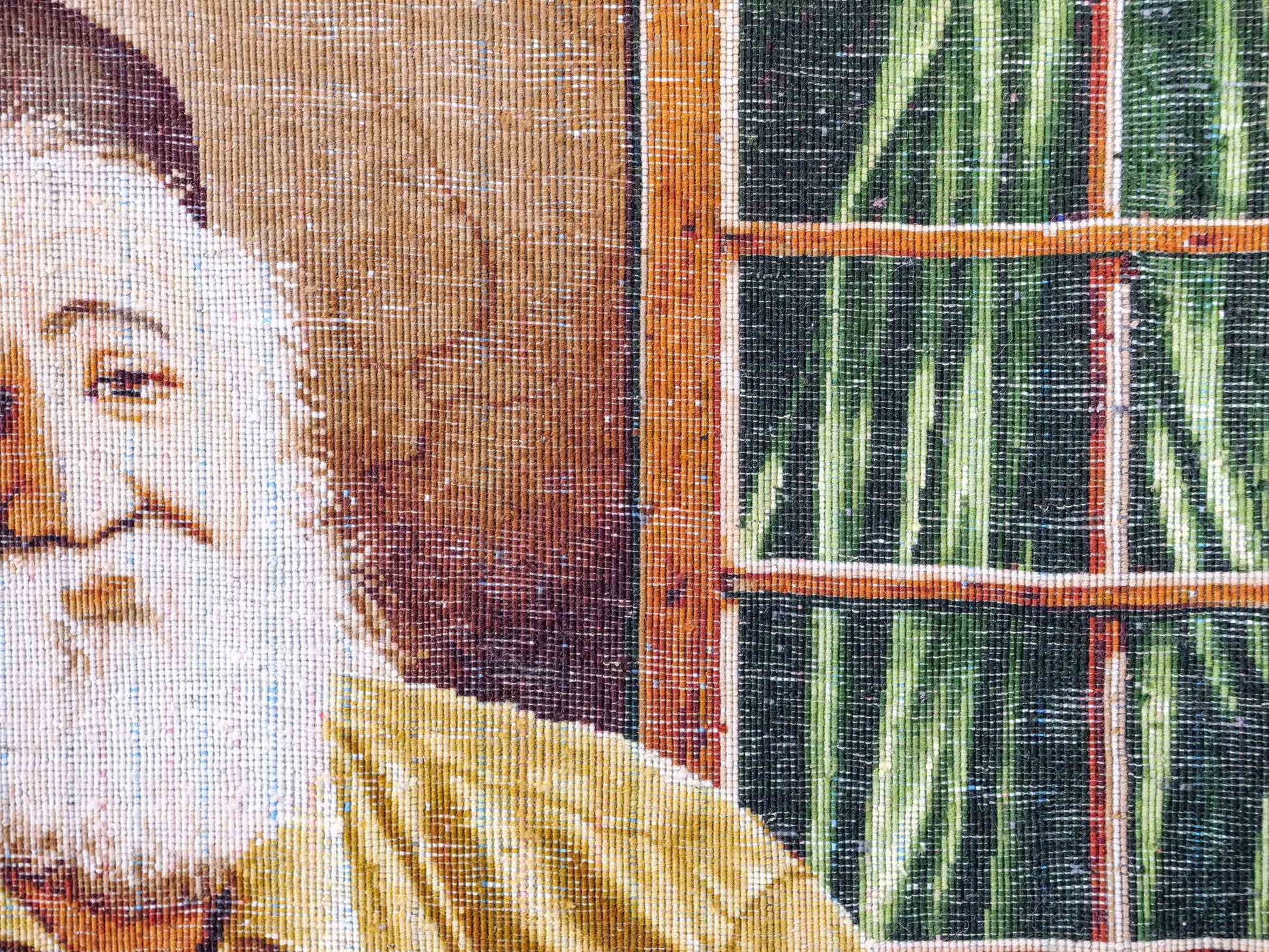 Sehr feiner, handgeknüpfter Täbriz Art 60 Raj Perserteppich aus Wolle mit Seide von Khademi. Farbe: Bunt. Größe: 97 x 65 cm / 120 x 86 cm. Vertrieb durch JUPITER Intl.