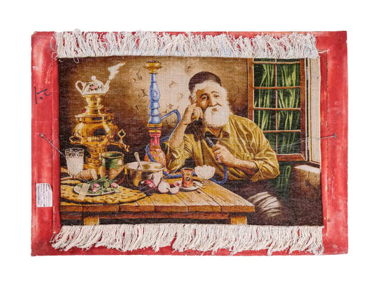 Sehr feiner, handgeknüpfter Täbriz Art 60 Raj Perserteppich aus Wolle mit Seide von Khademi. Farbe: Bunt. Größe: 97 x 65 cm / 120 x 86 cm. Vertrieb durch JUPITER Intl.