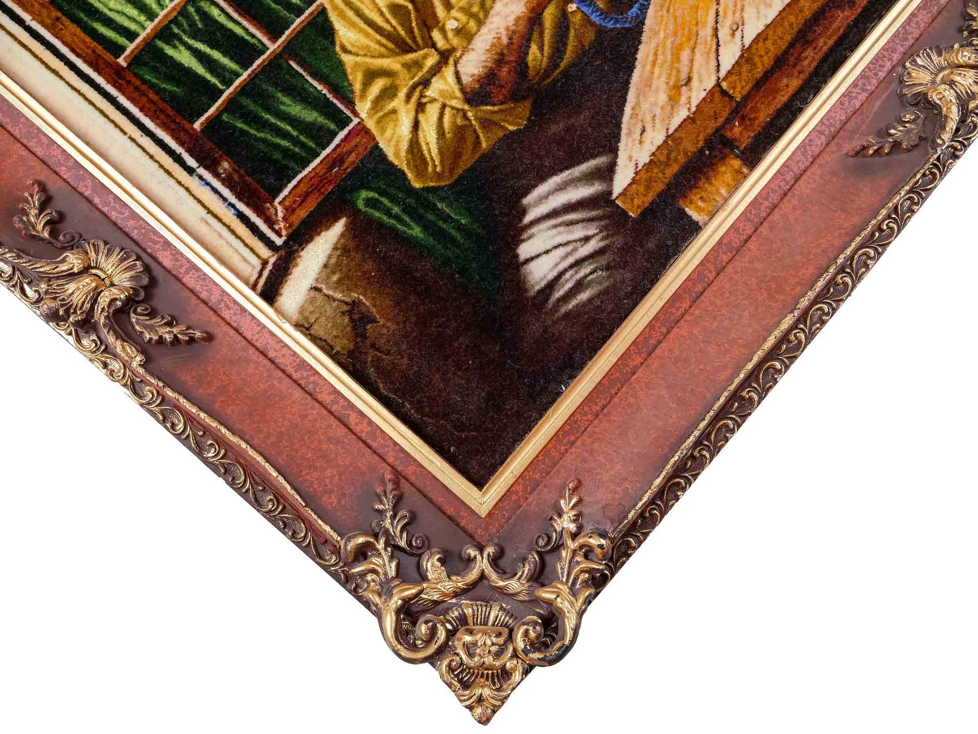 Sehr feiner, handgeknüpfter Täbriz Art 60 Raj Perserteppich aus Wolle mit Seide von Khademi. Farbe: Bunt. Größe: 97 x 65 cm / 120 x 86 cm. Vertrieb durch JUPITER Intl.