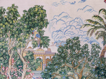 Sehr feiner, handgeknüpfter Khademi Ghom Orientteppich aus Seide, grün. 139x95 cm. Vertrieb durch Jupiter Intl.Sehr feiner, handgeknüpfter Khademi Ghom Orientteppich aus Seide, grün. 139x95 cm. Vertrieb durch Jupiter Intl.