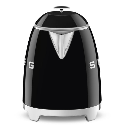 Smeg KLF05BLEU Wasserkocher 50's Style, schwarz, silber.