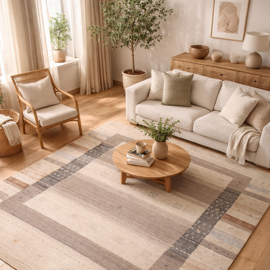 Startseite: Moderne Handloom Teppiche - Jetzt entdecken © Daniel Khademi, Jupiter Intl.