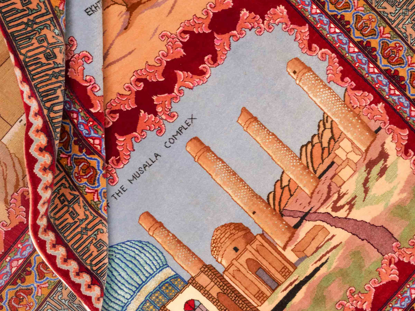 Handgeknüpfter Vintage Afghan Herat Nomadenteppich von Khademi aus Wolle mit Seide, mehrfarbig. Afghanischer Orientteppich. Von Hand geknüpft in Afghanistan. Größe: 120 cm x 76 cm. Teppichnummer: SB3-1028. Verkauf durch Jupiter Intl.