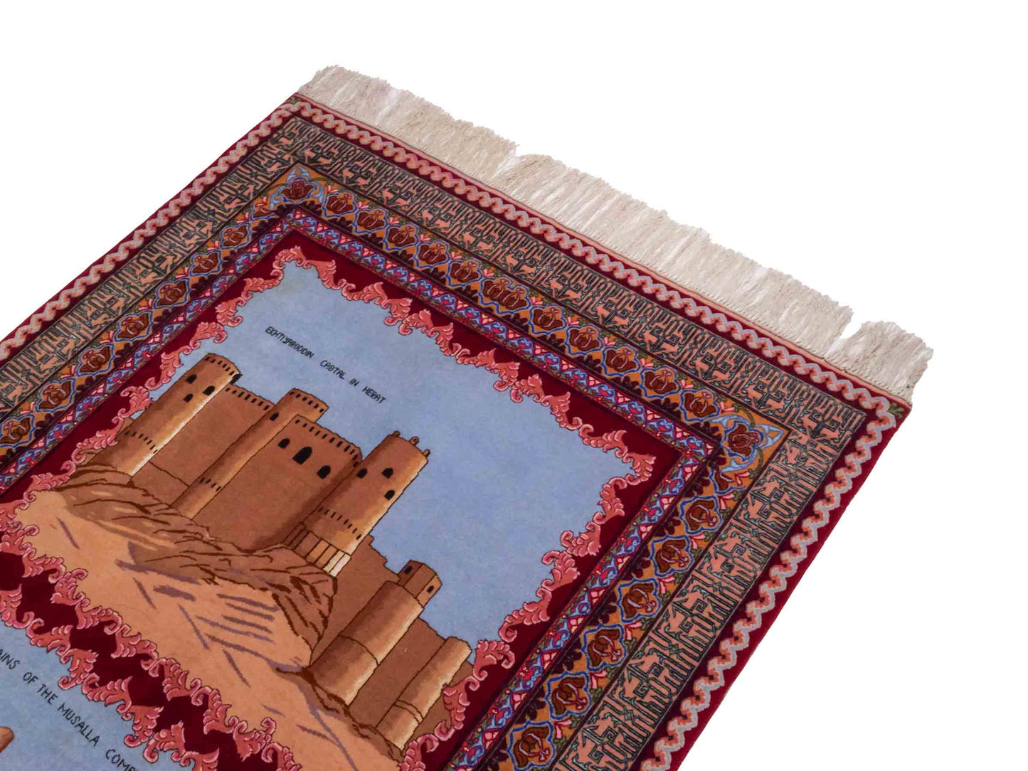 Handgeknüpfter Vintage Afghan Herat Nomadenteppich von Khademi aus Wolle mit Seide, mehrfarbig. Afghanischer Orientteppich. Von Hand geknüpft in Afghanistan. Größe: 120 cm x 76 cm. Teppichnummer: SB3-1028. Verkauf durch Jupiter Intl.