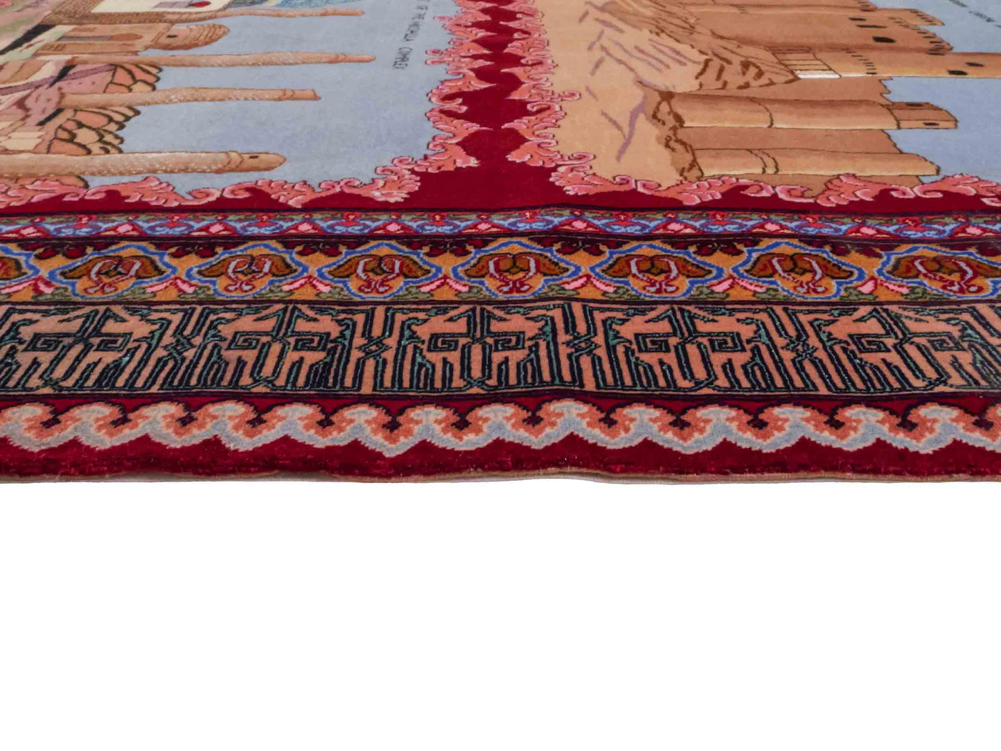 Handgeknüpfter Vintage Afghan Herat Nomadenteppich von Khademi aus Wolle mit Seide, mehrfarbig. Afghanischer Orientteppich. Von Hand geknüpft in Afghanistan. Größe: 120 cm x 76 cm. Teppichnummer: SB3-1028. Verkauf durch Jupiter Intl.