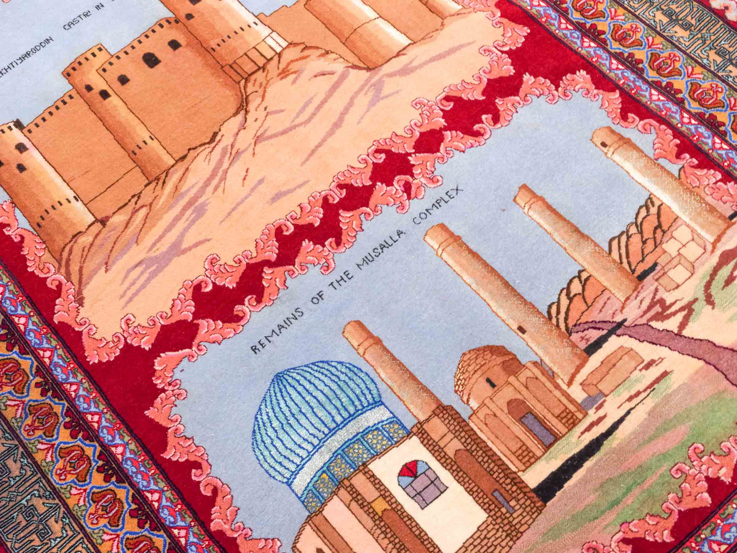 Handgeknüpfter Vintage Afghan Herat Nomadenteppich von Khademi aus Wolle mit Seide, mehrfarbig. Afghanischer Orientteppich. Von Hand geknüpft in Afghanistan. Größe: 180 cm x 120 cm. Teppichnummer: SB3-1138. Verkauf durch Jupiter Intl.