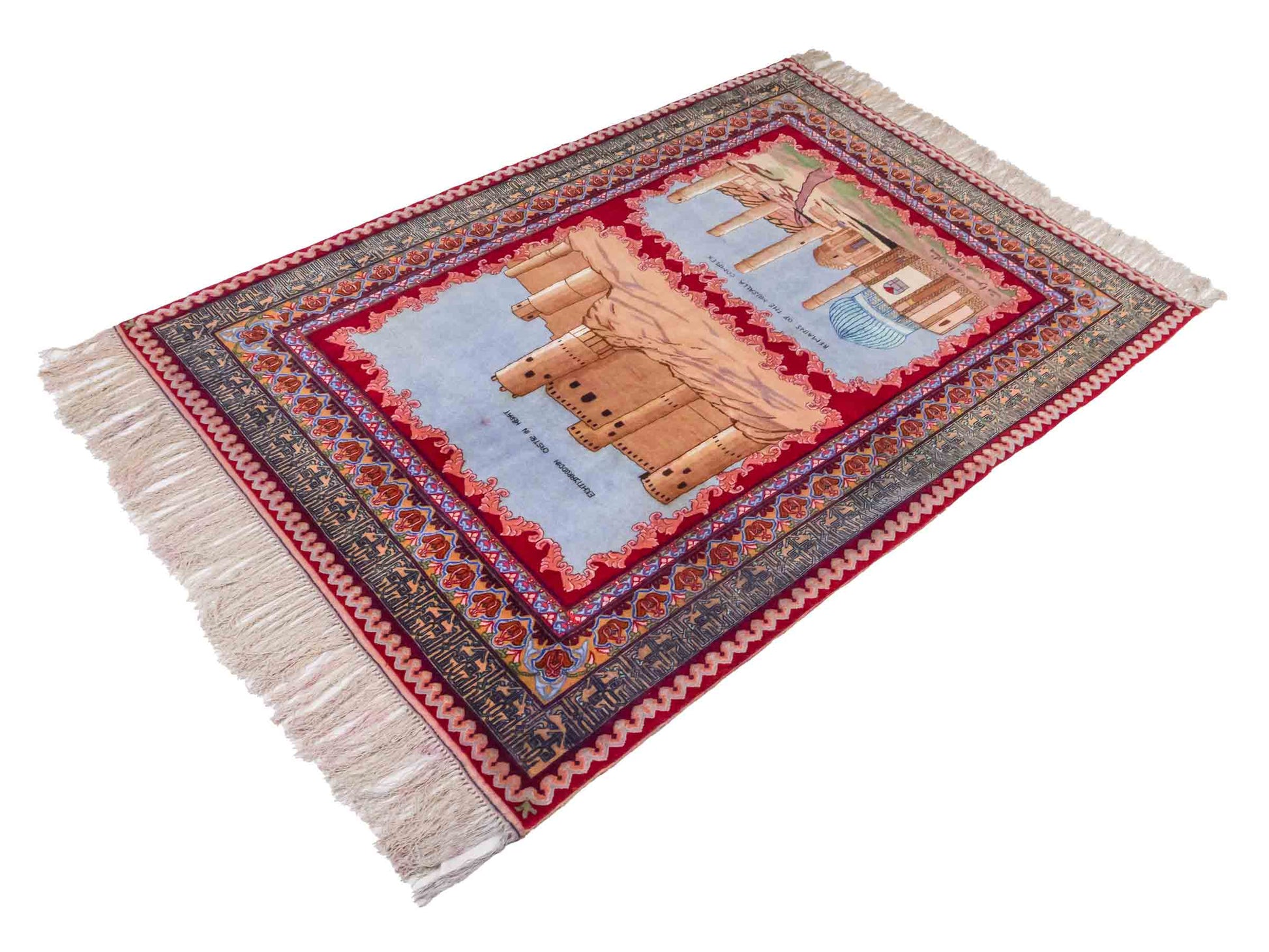 Handgeknüpfter Vintage Afghan Herat Nomadenteppich von Khademi aus Wolle mit Seide, mehrfarbig. Afghanischer Orientteppich. Von Hand geknüpft in Afghanistan. Größe: 180 cm x 120 cm. Teppichnummer: SB3-1138. Verkauf durch Jupiter Intl.