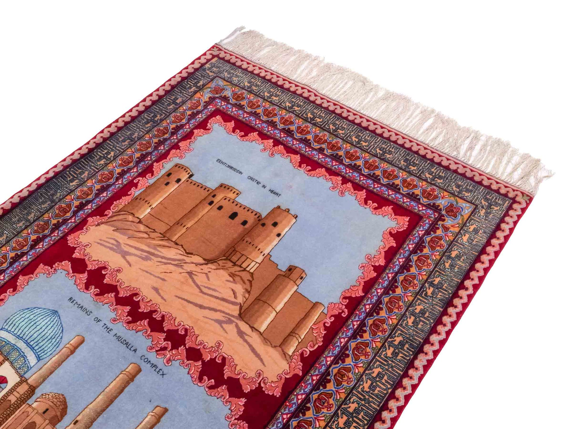 Handgeknüpfter Vintage Afghan Herat Nomadenteppich von Khademi aus Wolle mit Seide, mehrfarbig. Afghanischer Orientteppich. Von Hand geknüpft in Afghanistan. Größe: 180 cm x 120 cm. Teppichnummer: SB3-1138. Verkauf durch Jupiter Intl.