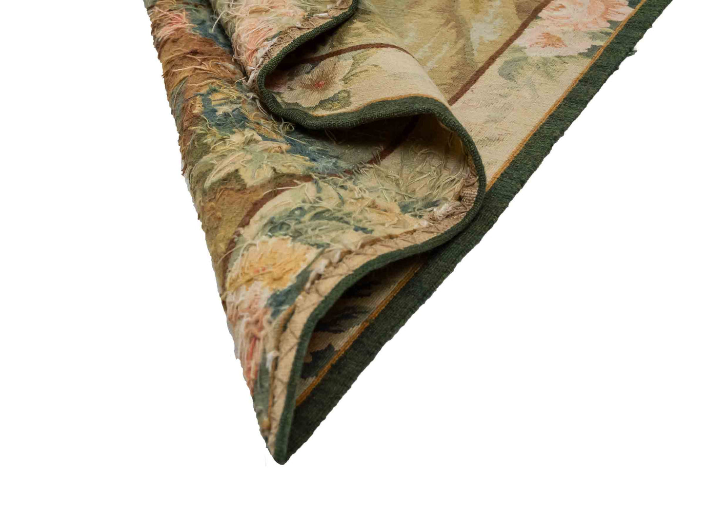 Handgefertigter, chinesischer Gobelin Wandteppich von Khademi aus Wolle, multicolor. 120x92 cm. Verkauf durch Jupiter Intl.