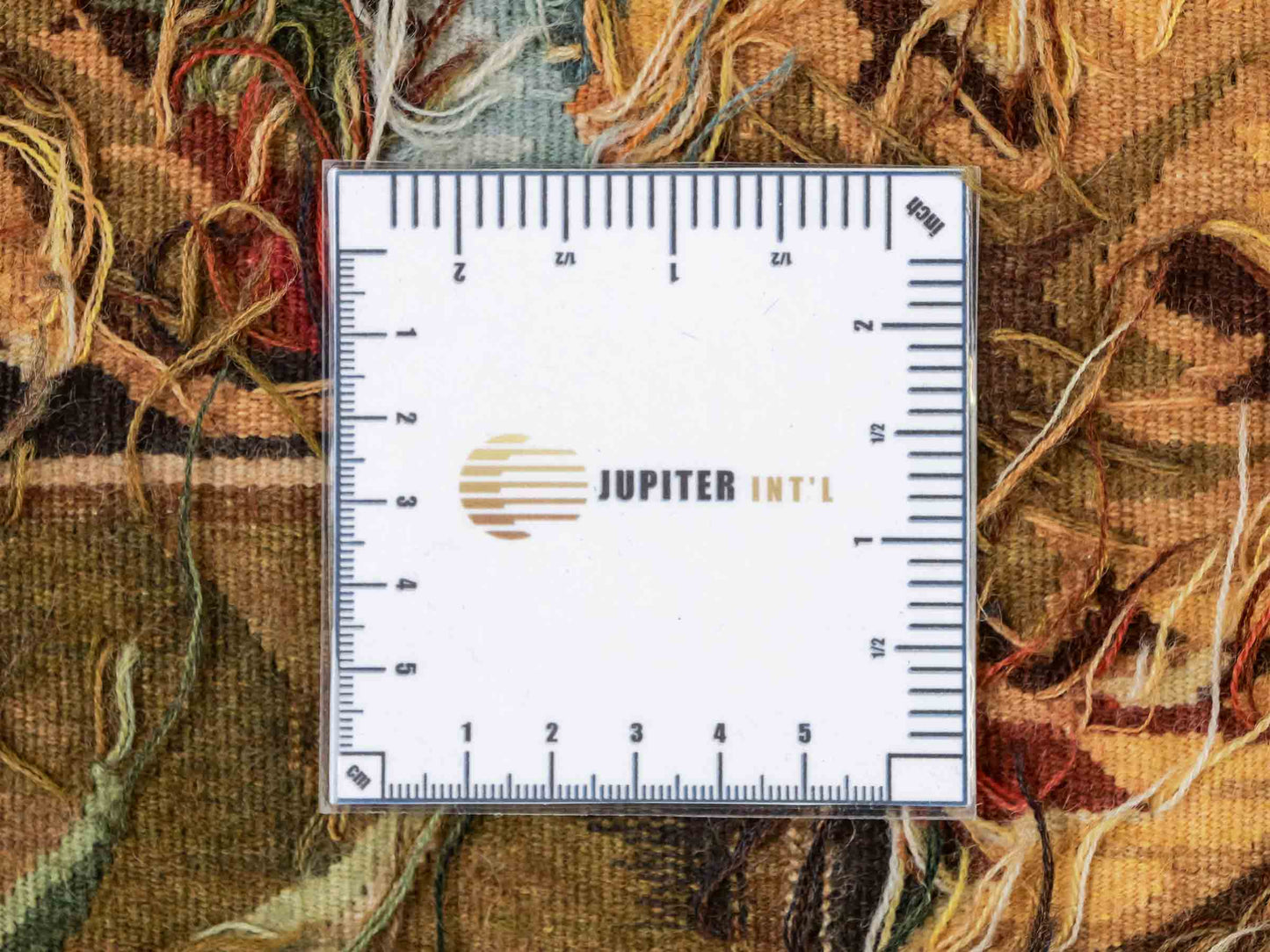 Handgefertigter, chinesischer Gobelin Wandteppich von Teppich aus Wolle, multicolor. 168x136 cm. Verkauf durch Jupiter Intl.