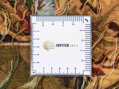 Handgefertigter, chinesischer Gobelin Wandteppich von Teppich aus Wolle, multicolor. 168x136 cm. Verkauf durch Jupiter Intl.