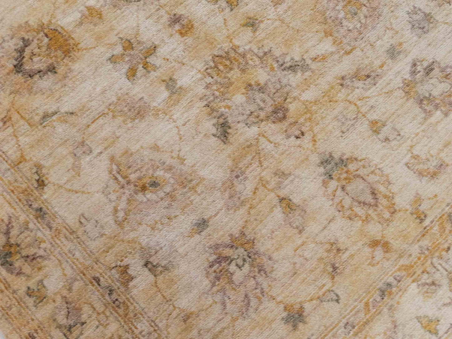 Handgeknüpfter Ziegler Farahan Orientteppich von Khademi aus Wolle, beige, gold. Klassisches Allover-Design. Traditionell von Hand geknüpft in Afghanistan. Größe: 180 cm x 120 cm. Teppichnummer: SB3-1119. Verkauf durch Jupiter Intl.